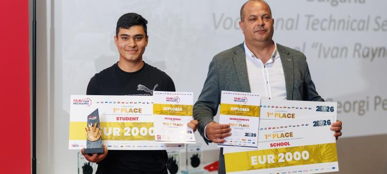 Kiderült, hogy ki nyerte a Young Car Mechanic nemzetközi autószerelő-verseny 2026-os versenysorozatot!